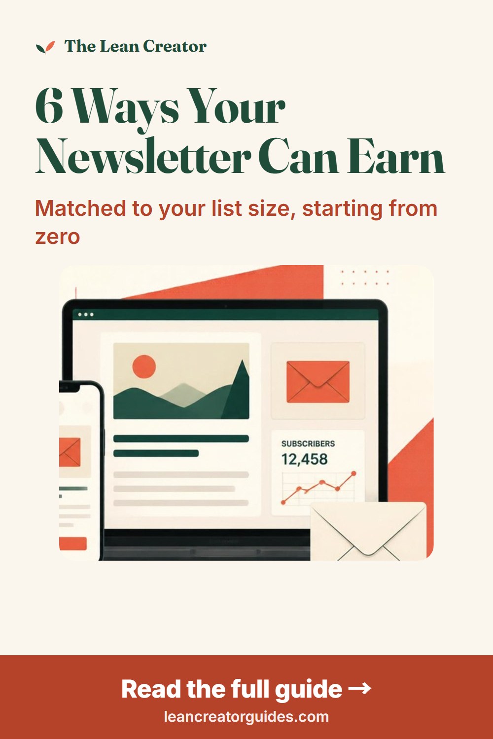 How to monetize a newsletter: six ways to make money, matched to your list size